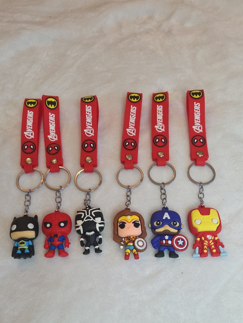 Avengers Keychain Charms